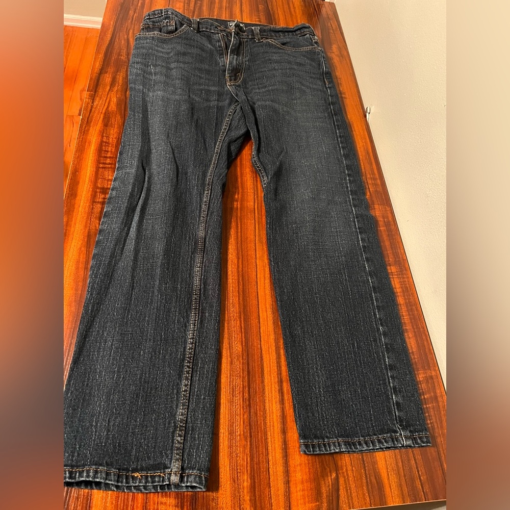 Levi blue jeans